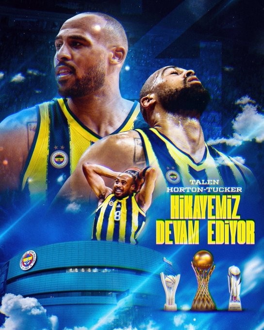 前湖人后卫!霍顿-塔克新赛季将继续留在费内巴切 不会返回NBA